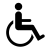 Symbol för funktionshinder